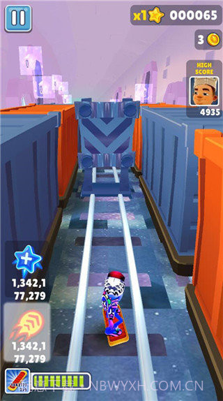 地铁跑酷熊大1.5版截图1