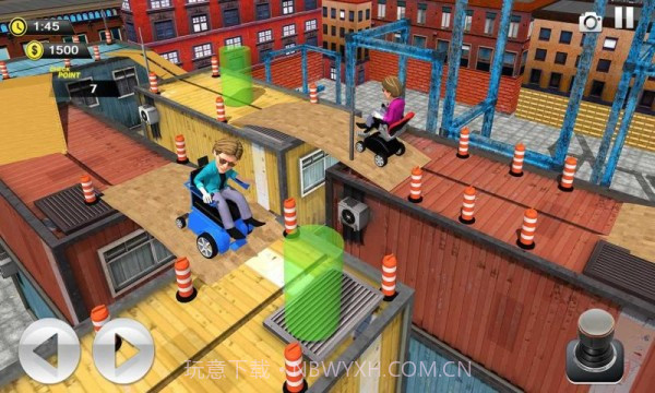 电动轮椅模拟器截图2