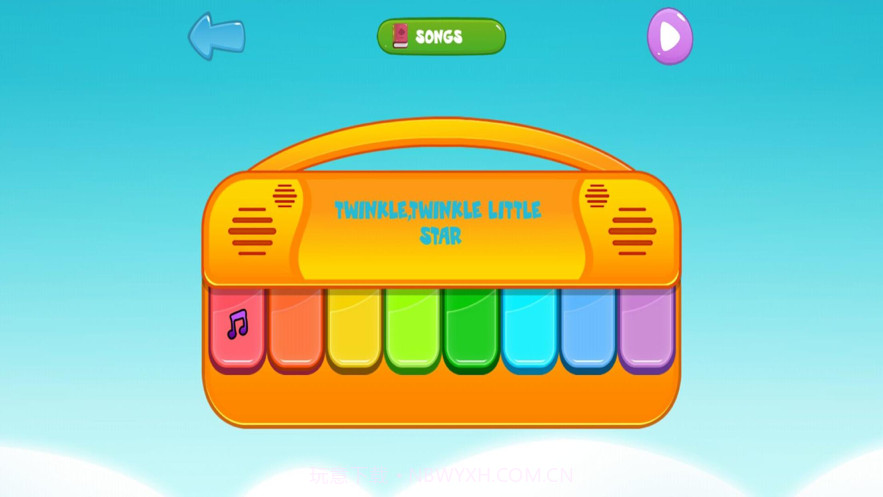 包包弹钢琴app截图4