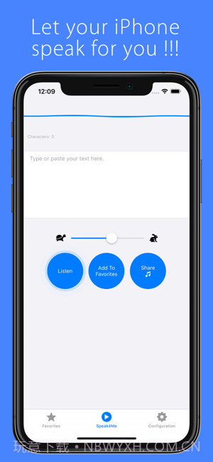 Speak4Me-文字转语音截图1