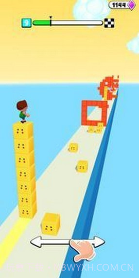 彩块冲浪者截图4