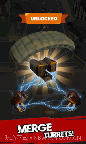 合并炮塔僵尸防御截图1