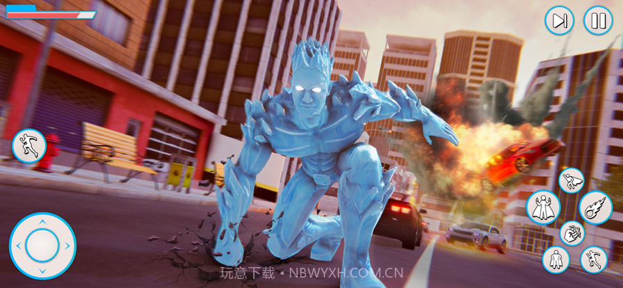 冰超级英雄犯罪城市截图3 冰超级英雄犯罪城市截图3