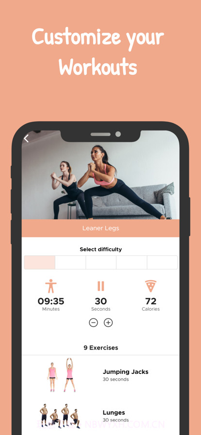 大腿和臀部收紧训练截图4 大腿和臀部收紧训练截图4