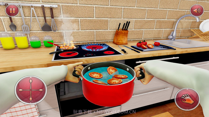 虚拟厨师厨房模拟器截图3