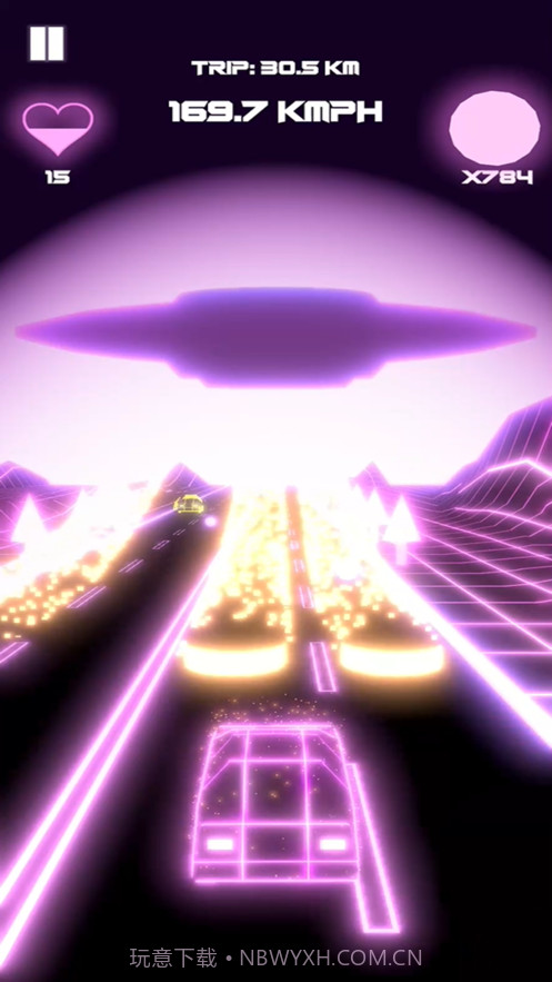 霓虹灯驱动器80年代的怀旧时代截图3 霓虹灯驱动器80年代的怀旧时代截图3