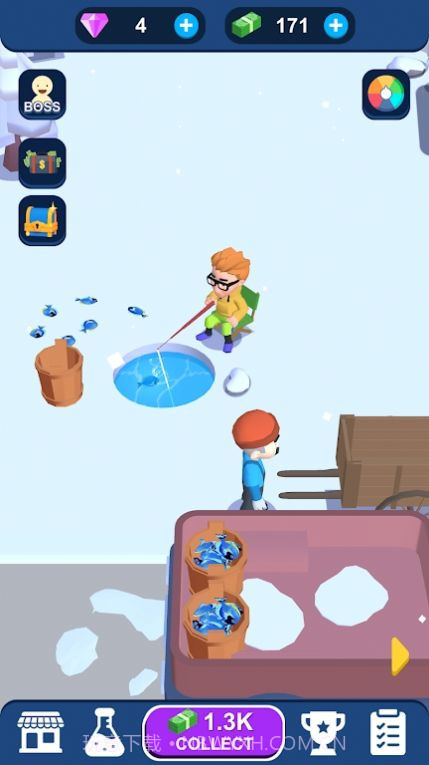 极地钓鱼挑战截图3 极地钓鱼挑战截图3