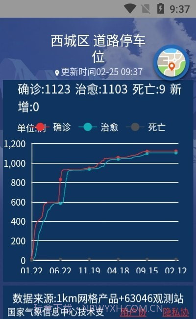气象实况卫星云图截图2