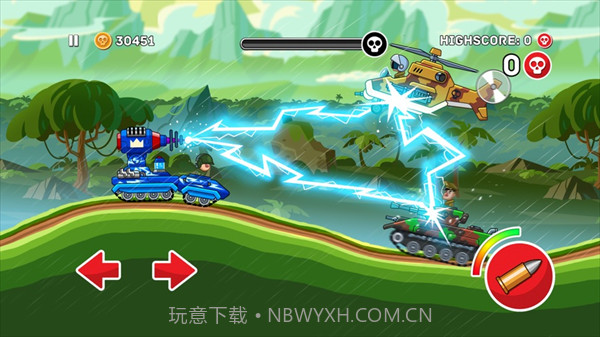 山地坦克大战(Hills of Steel)截图4 山地坦克大战(Hills of Steel)截图4