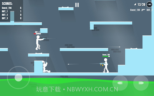 火柴人战斗在线射击截图3