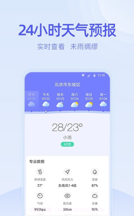 疏朗天气截图4 疏朗天气截图4