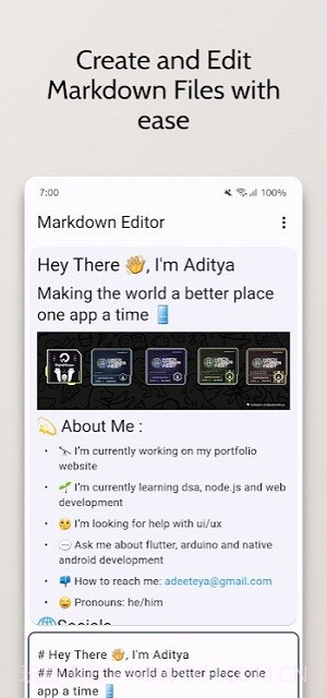 markdown editor编辑器截图1 markdown editor编辑器截图1