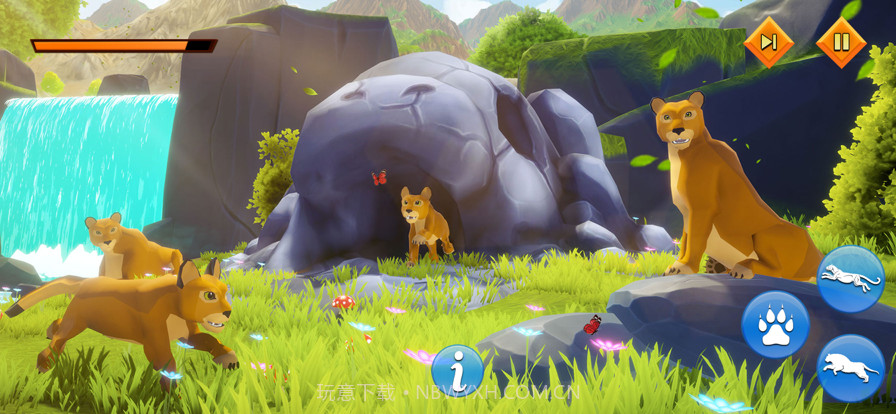 豹动物生活模拟器截图3 豹动物生活模拟器截图3