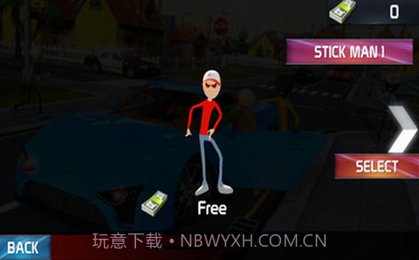 火柴人绳索英雄截图1