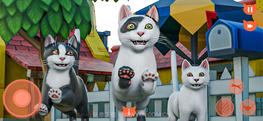 我的可爱猫宠物模拟器游戏截图1 我的可爱猫宠物模拟器游戏截图1