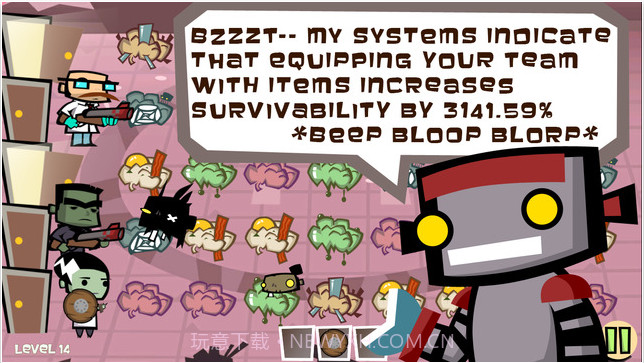 僵尸配对防御战截图4