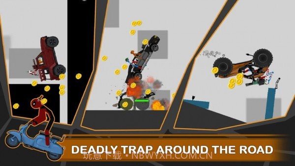 火柴人冲撞毁灭2截图1