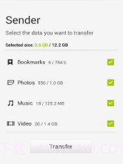 Xperia Transfer Mobile截图3 Xperia Transfer Mobile截图3