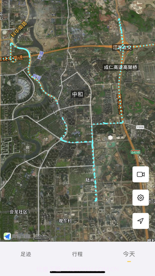 足迹地图打点轨迹录制跟随轨迹截图3 足迹地图打点轨迹录制跟随轨迹截图3