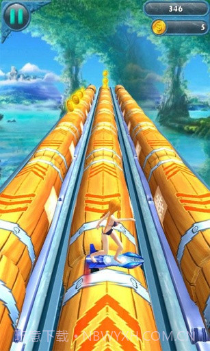 疯狂冲浪 3D截图2