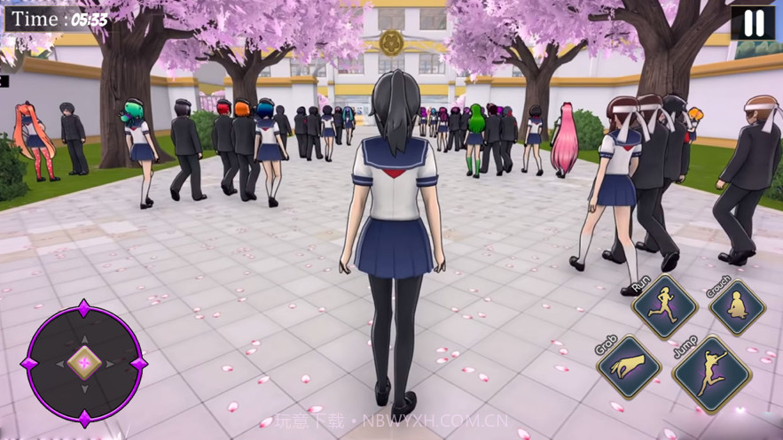 动漫坏女孩学校生活模拟截图4 动漫坏女孩学校生活模拟截图4