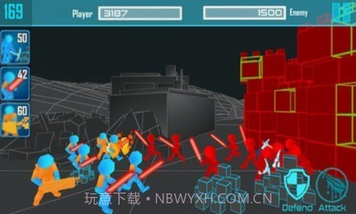 火柴人霓虹战争截图3 火柴人霓虹战争截图3