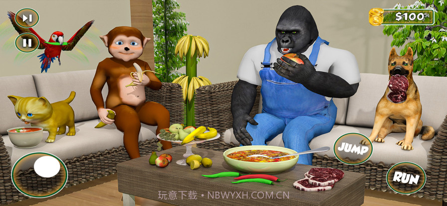 动物家庭生活模拟器截图3 动物家庭生活模拟器截图3