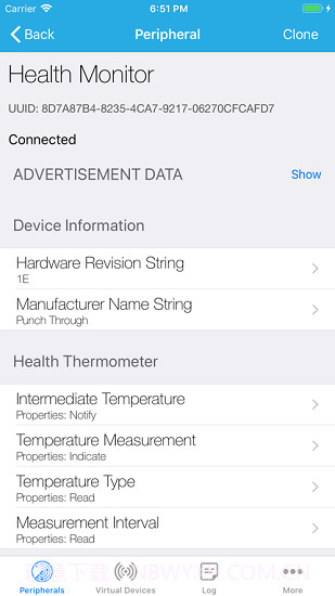 lightblue蓝牙调试助手截图3 lightblue蓝牙调试助手截图3