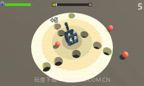 猫咪高尔夫旋转进洞截图1