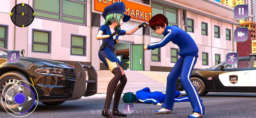 女警察警察游戏截图2 女警察警察游戏截图2