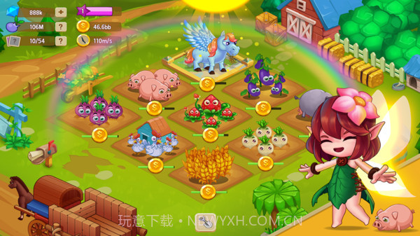 闲置的仙女农场单机版截图1