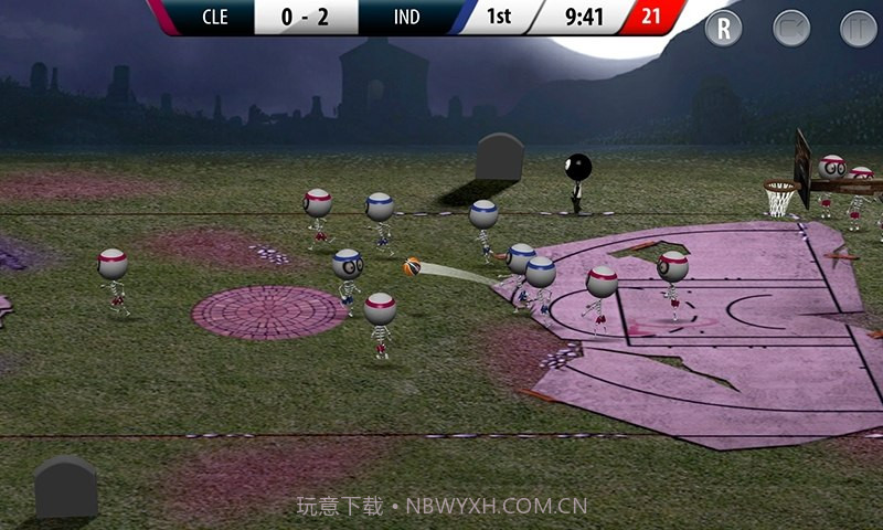 火柴人篮球2017汉化版截图3