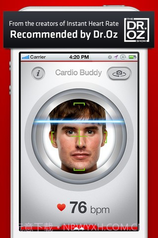 摄像头测心率 Cardio Buddy截图3