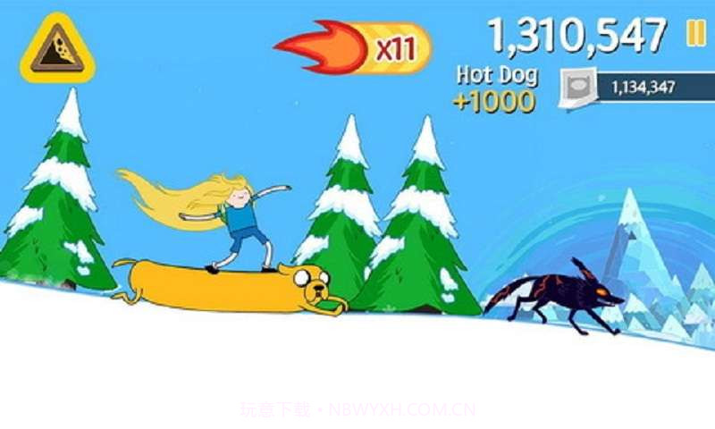 滑雪大冒险之探险活宝截图4