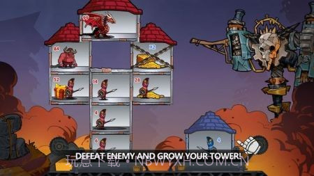 英雄冲突塔楼战截图2