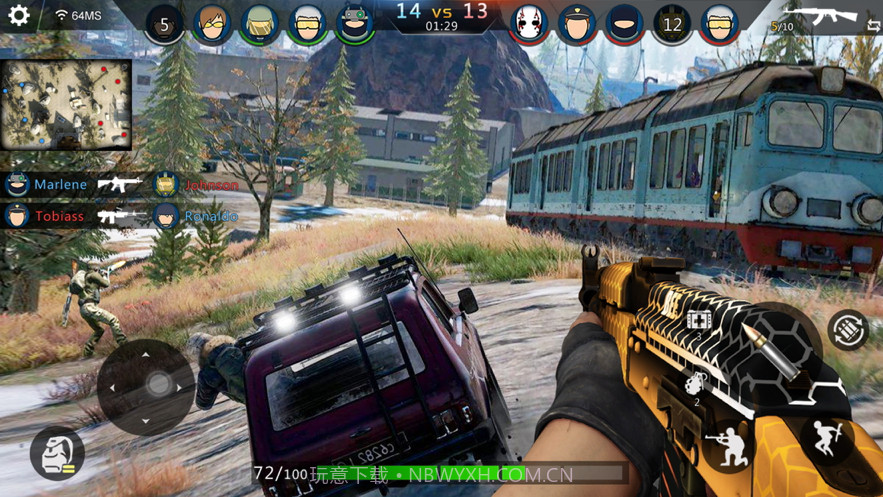 反恐使命荒野堡垒和平吃鸡精英战场的召唤截图4