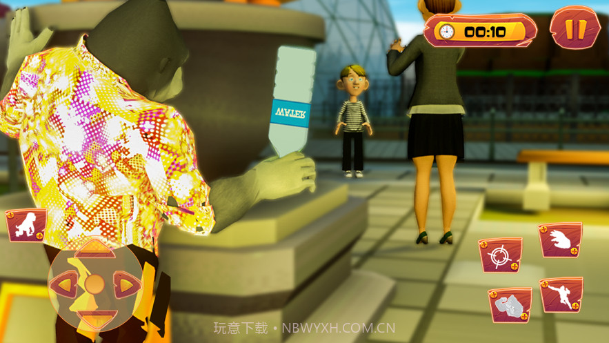 可怕的大猩猩恶作剧模拟器截图3 可怕的大猩猩恶作剧模拟器截图3