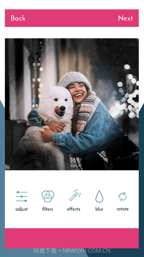 圣诞节框架拼贴制作截图4