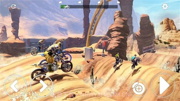 山地摩托竞速截图2