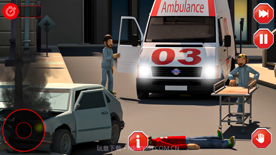 紧急救援911救火车和警察模拟器截图4