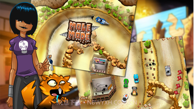 疯狂特技飞车截图4 疯狂特技飞车截图4