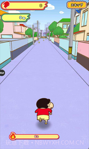 蜡笔小新跑酷截图1