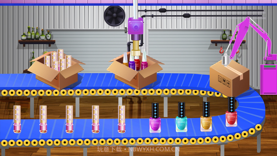 指甲油和口红工厂截图5