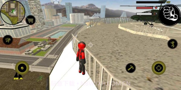 火柴人绳索英雄汉化版截图3