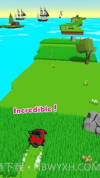 割草机跑酷3D截图1