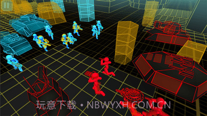火柴人模拟器霓虹坦克战截图4 火柴人模拟器霓虹坦克战截图4