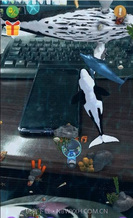 猫小智动物园AR玩恐龙截图3