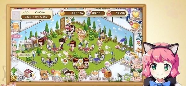 LINE猫咪咖啡厅截图2 LINE猫咪咖啡厅截图2