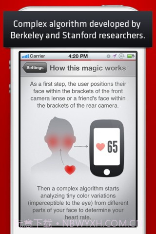 摄像头测心率 Cardio Buddy截图1