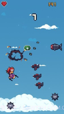 像素女孩飞机截图4